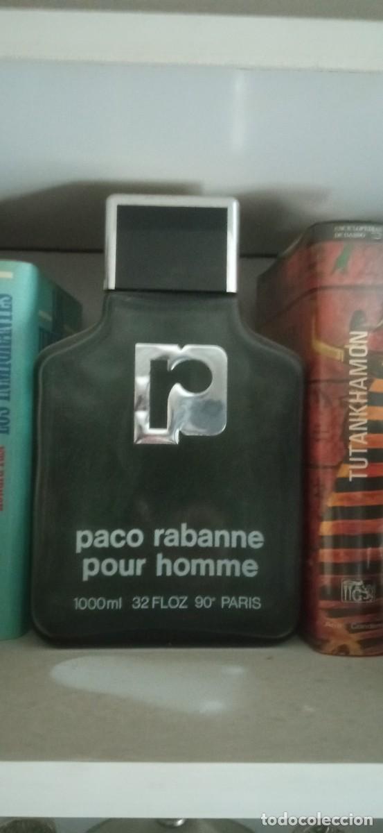 Botellas antiguas: Botella PACO RABANNE 1000ml Vacia - Foto 1