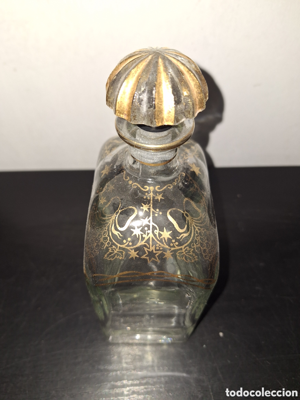 Botellas antiguas: Antigua botella de brandy - Foto 2