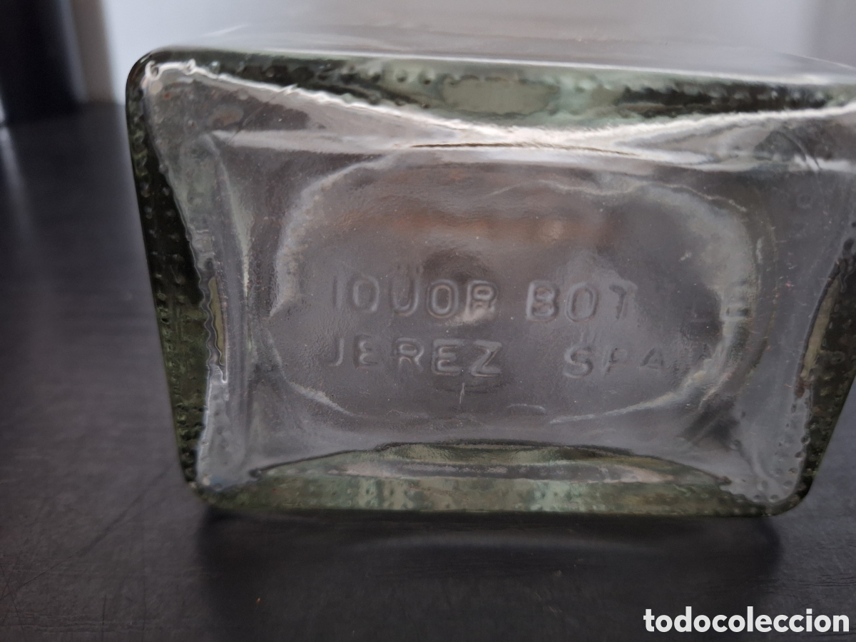 Botellas antiguas: Antigua botella de brandy - Foto 3