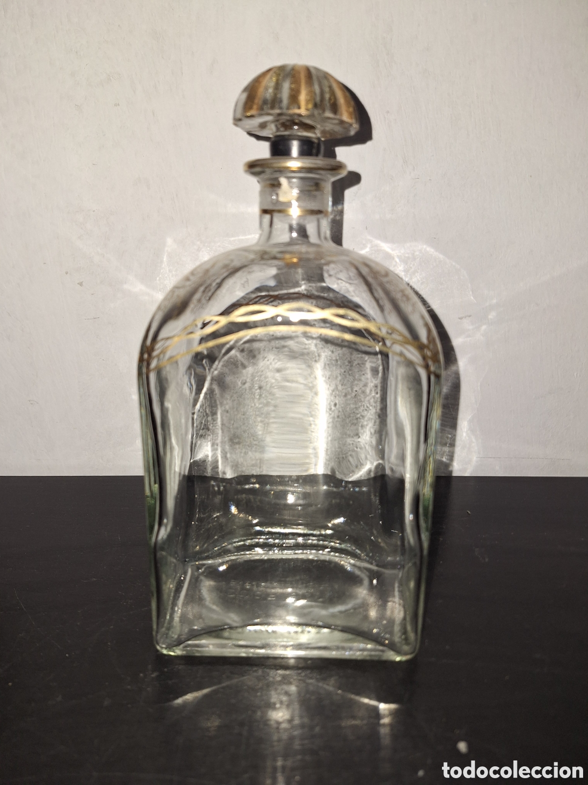 Botellas antiguas: Antigua botella de brandy - Foto 1