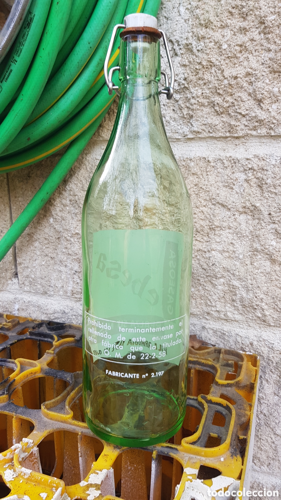 Botellas antiguas: Botella de Gaseosa Ebesa - Foto 2