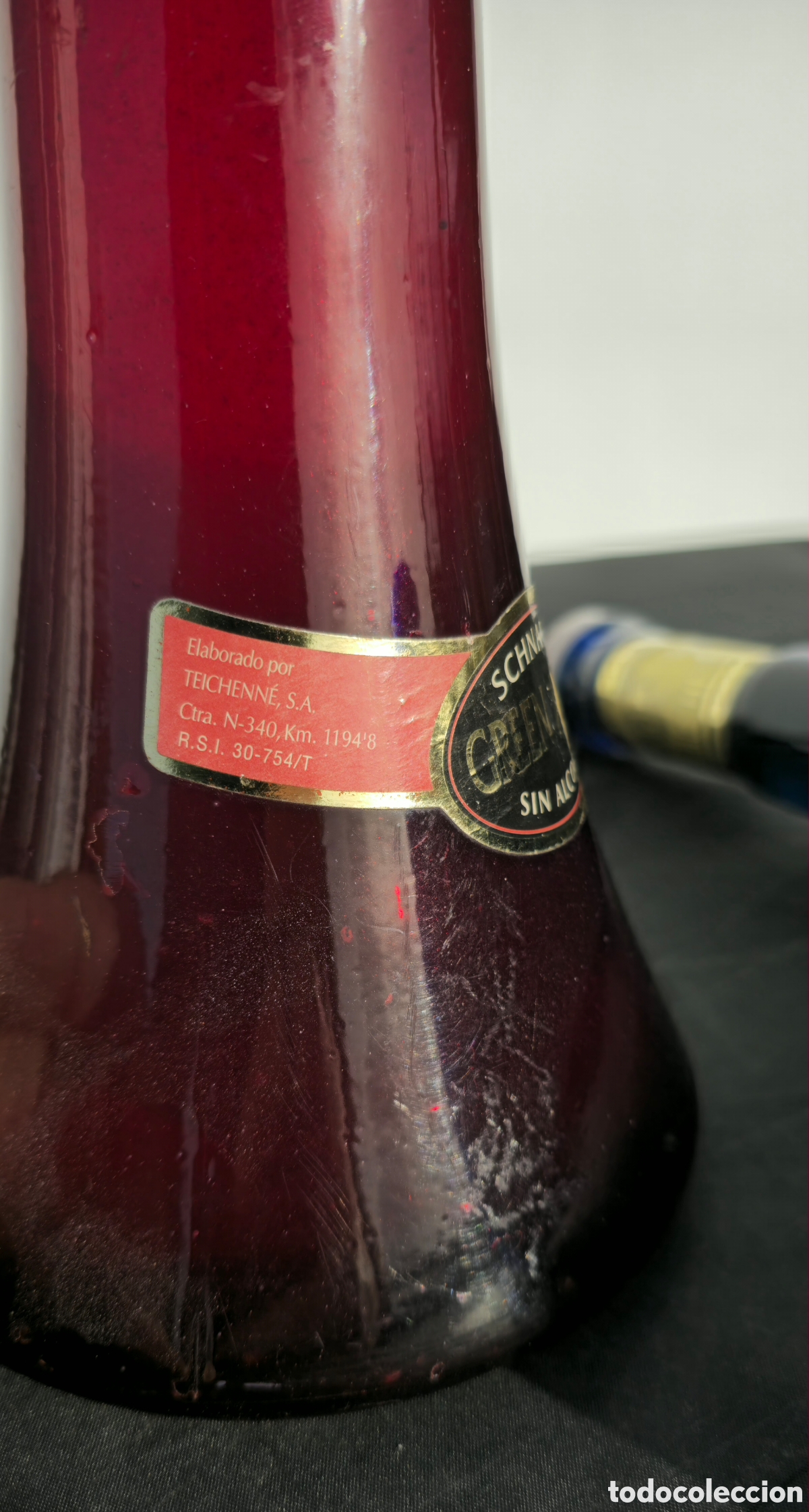 Botellas antiguas: Teichenn&eacute; trompetas 90s - Foto 2