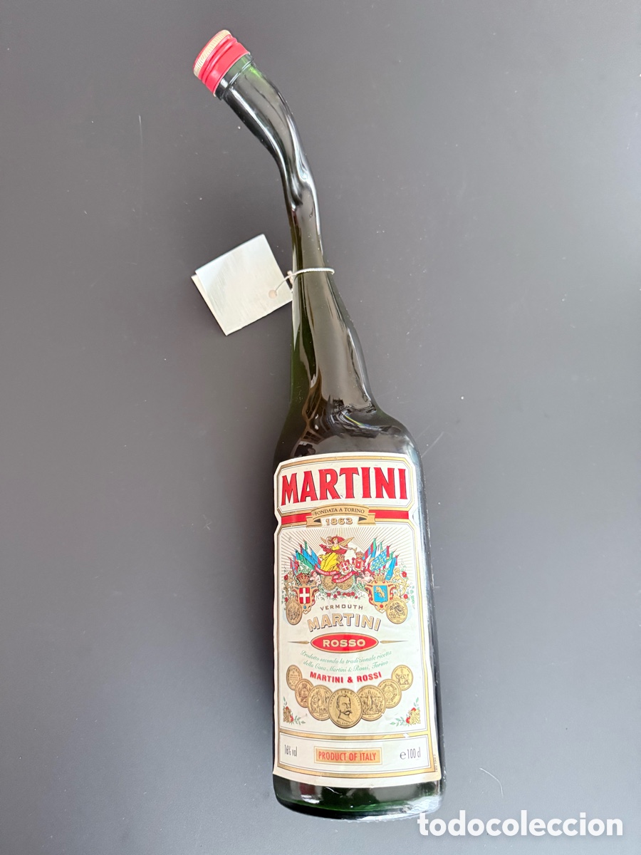 Botellas antiguas: Arte botella Martini - Foto 1