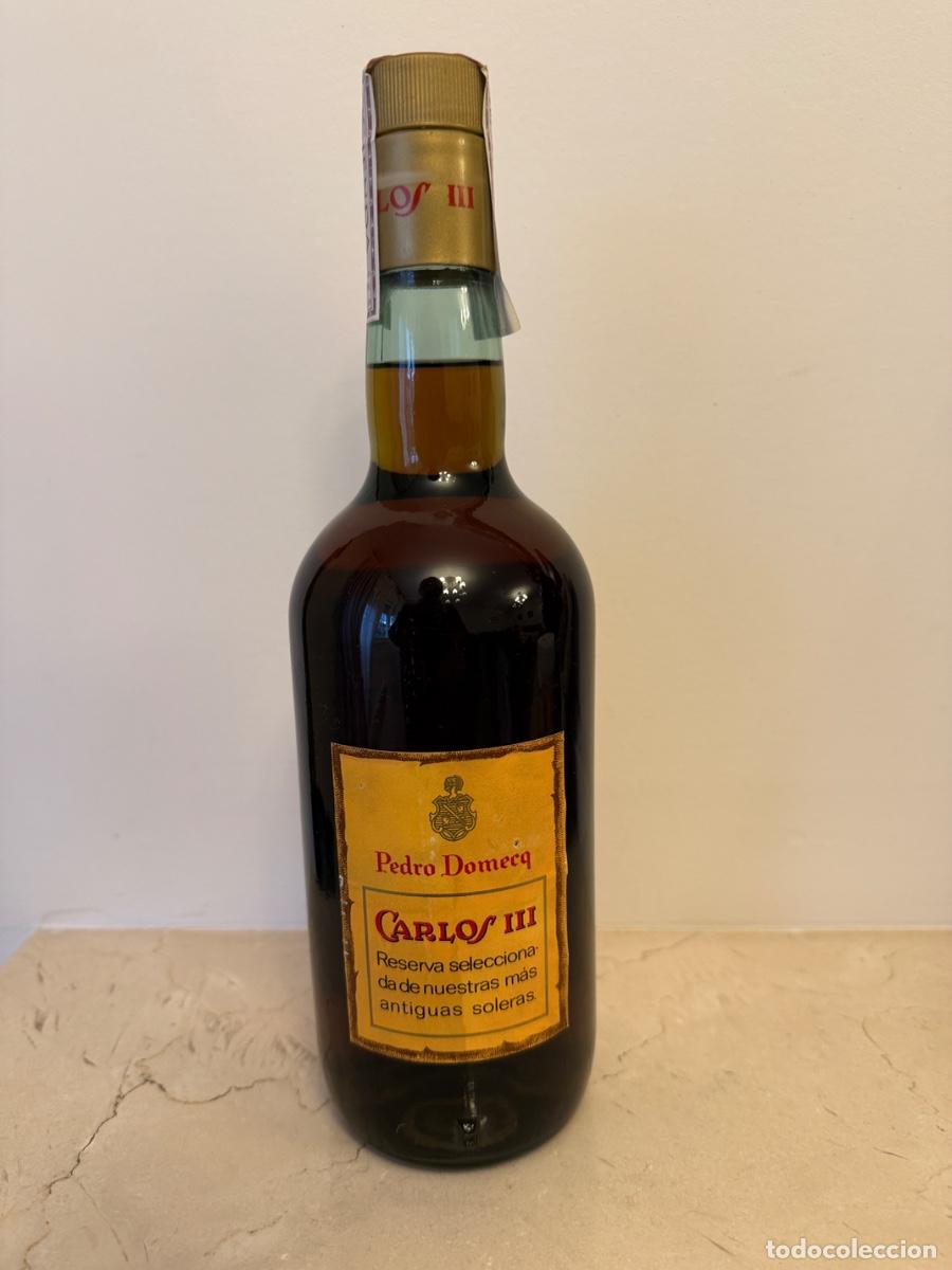 Botellas antiguas: Botella de Carlos III - Foto 2
