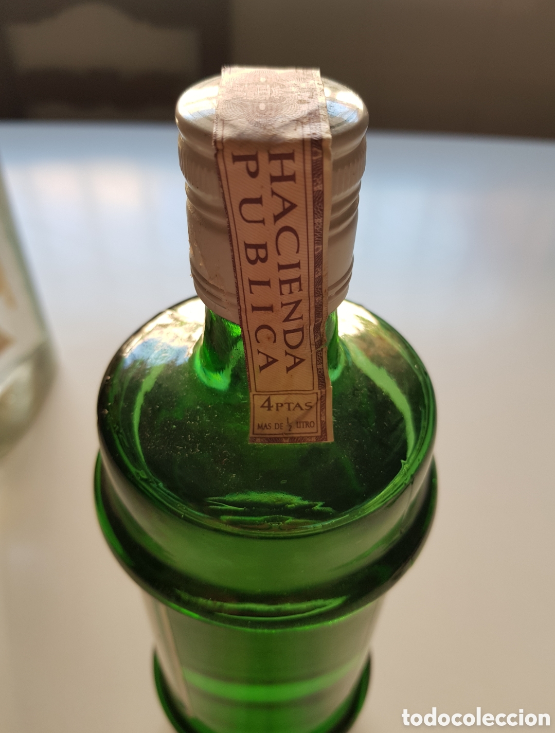 Botellas antiguas: Botella ginebra Pitman Gin - Foto 3