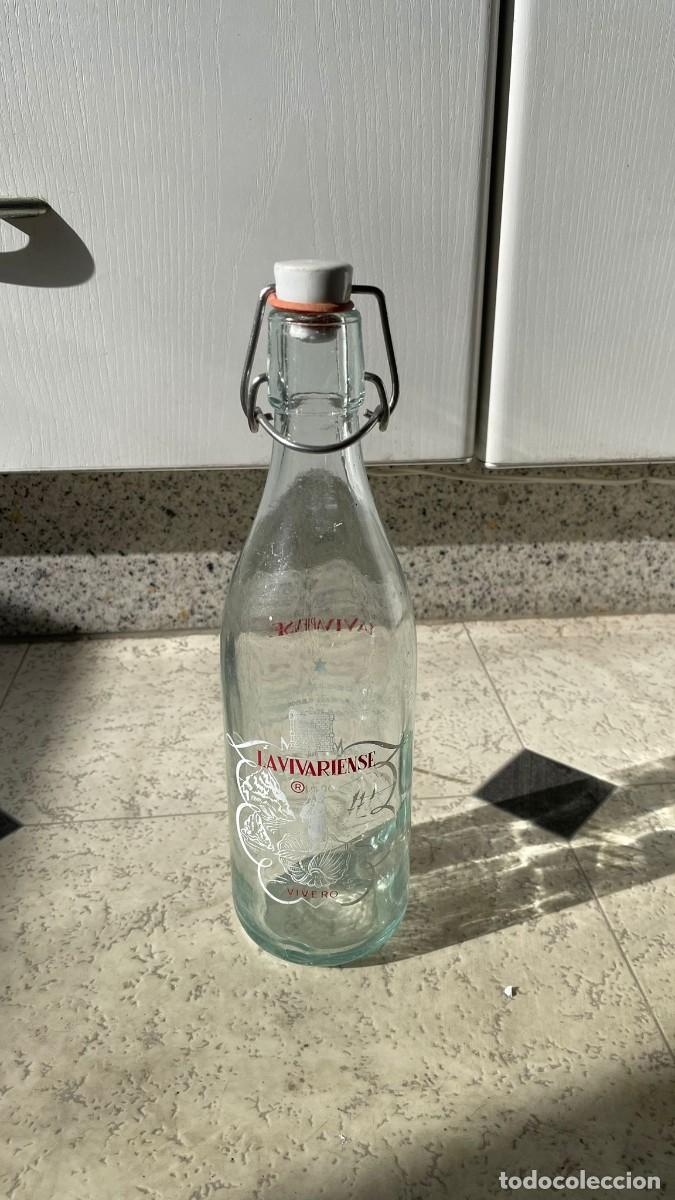 Botellas antiguas: Botella Gaseosa &rdquo;La Vivariense&rdquo; - Foto 1