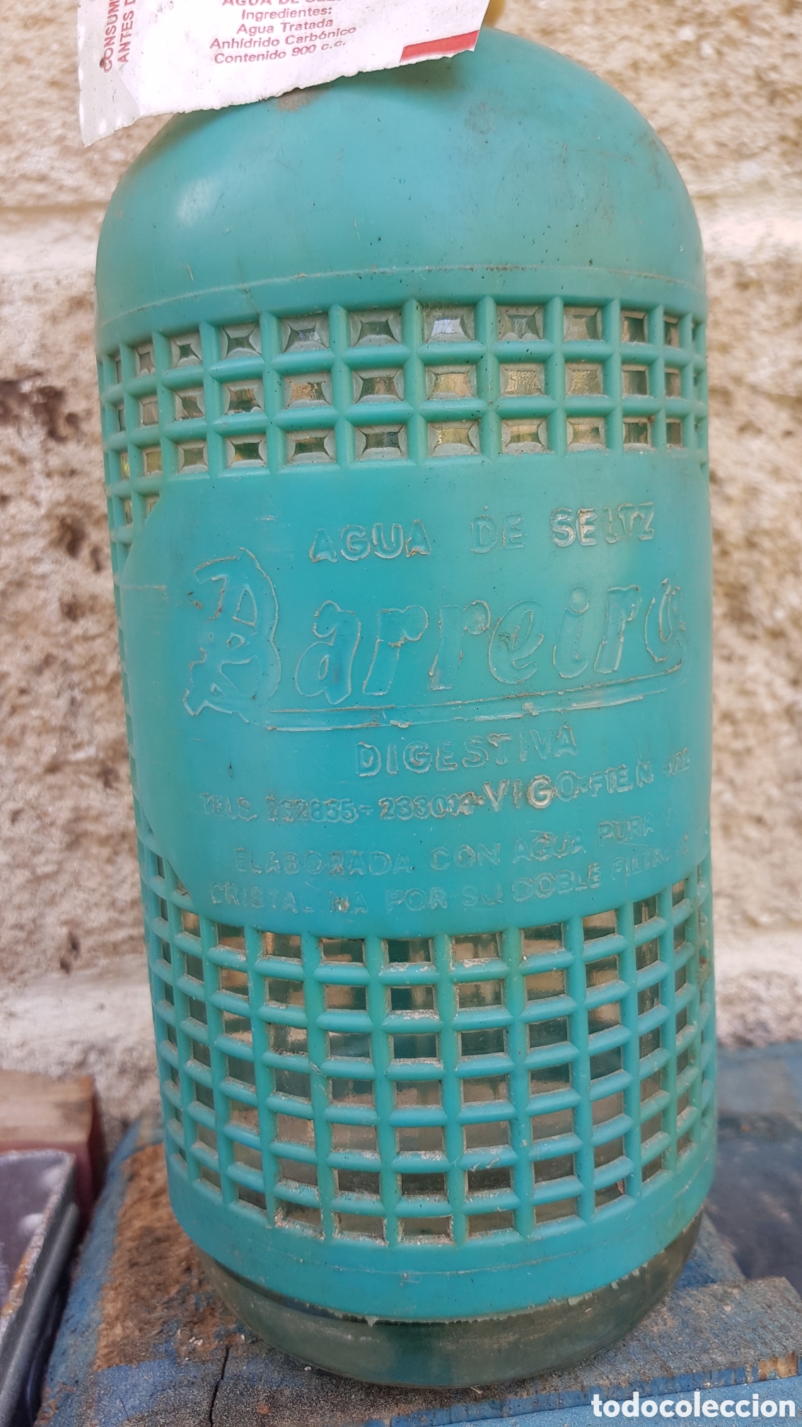 Botellas antiguas: Antiguo Sifon Barreiro - Foto 2