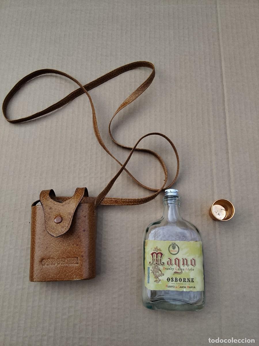 Botellas antiguas: Petaca Magno de coleccion - Foto 1