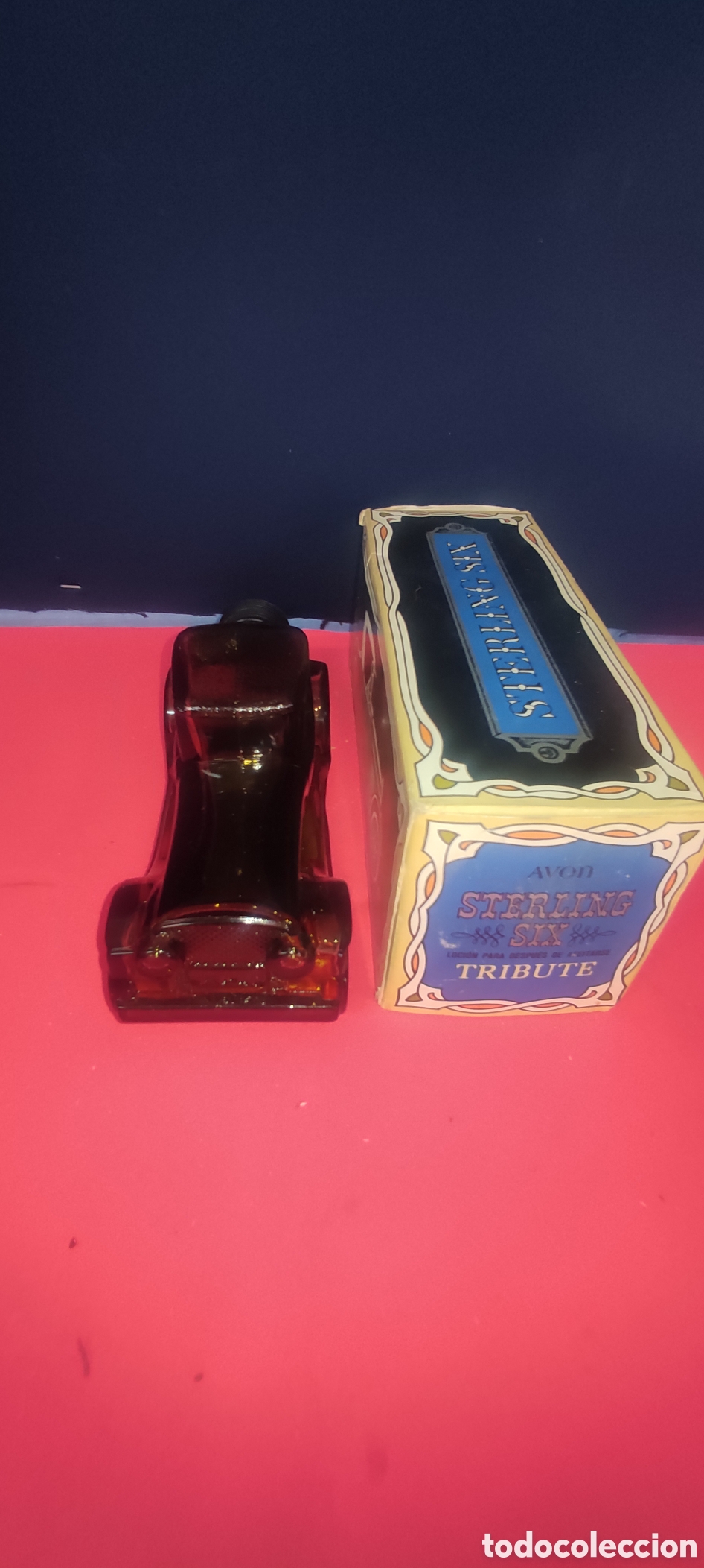 Botellas antiguas: Botella de loci&oacute;n coche - Foto 4