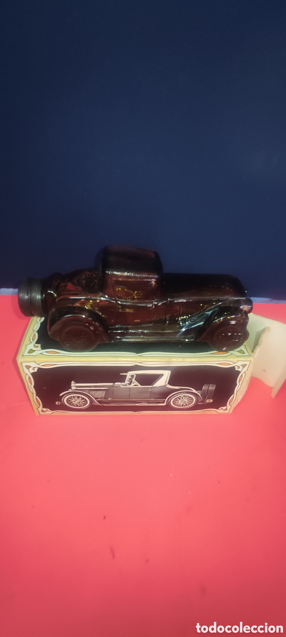 Botellas antiguas: Botella de loci&oacute;n coche - Foto 7