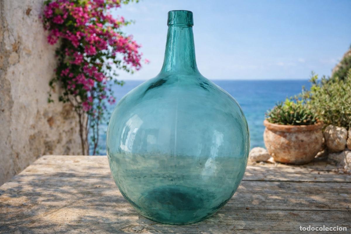 Botellas antiguas: DAMAJUANA fabricante VIRESA - Foto 1