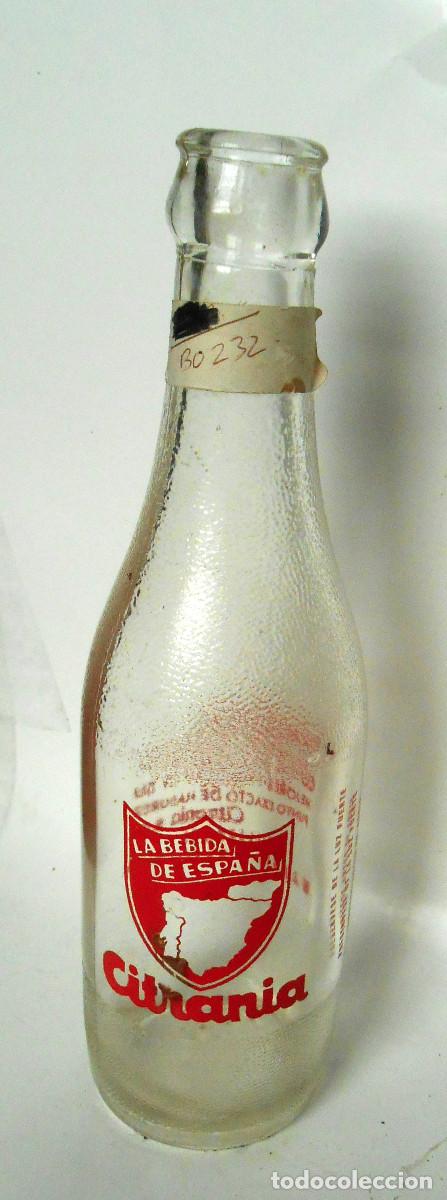 Botellas antiguas: Botell&iacute;n de zumo CITRANIA - Foto 1