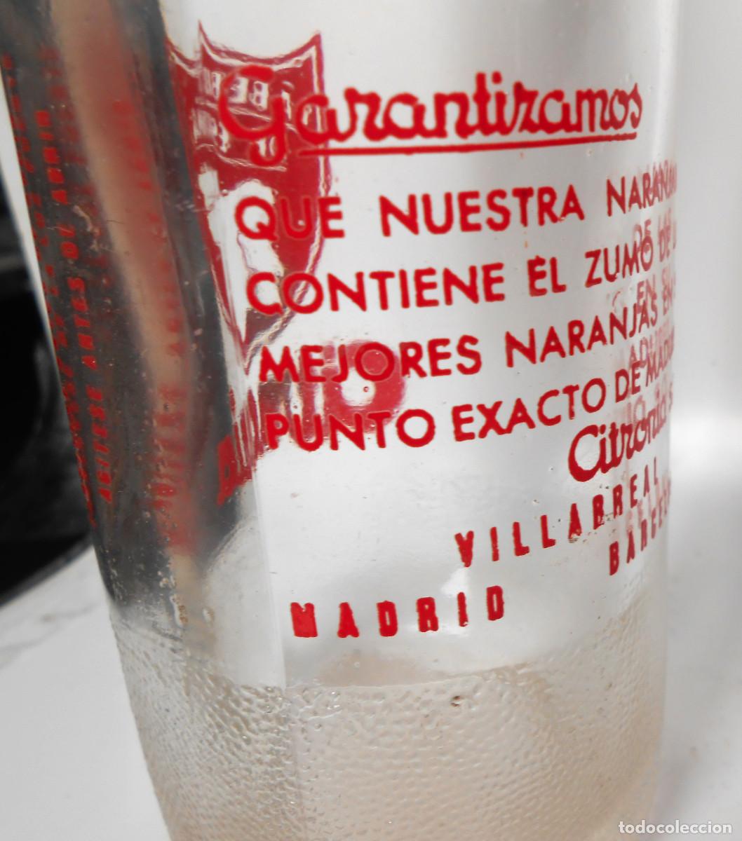 Botellas antiguas: Botell&iacute;n de zumo CITRANIA - Foto 3