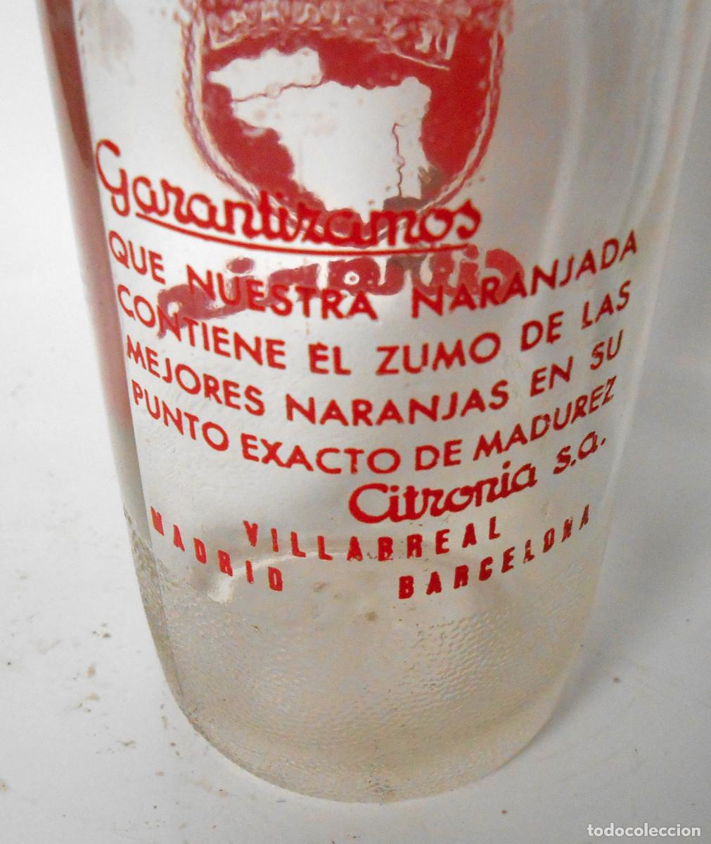 Botellas antiguas: Botell&iacute;n de zumo CITRANIA - Foto 4