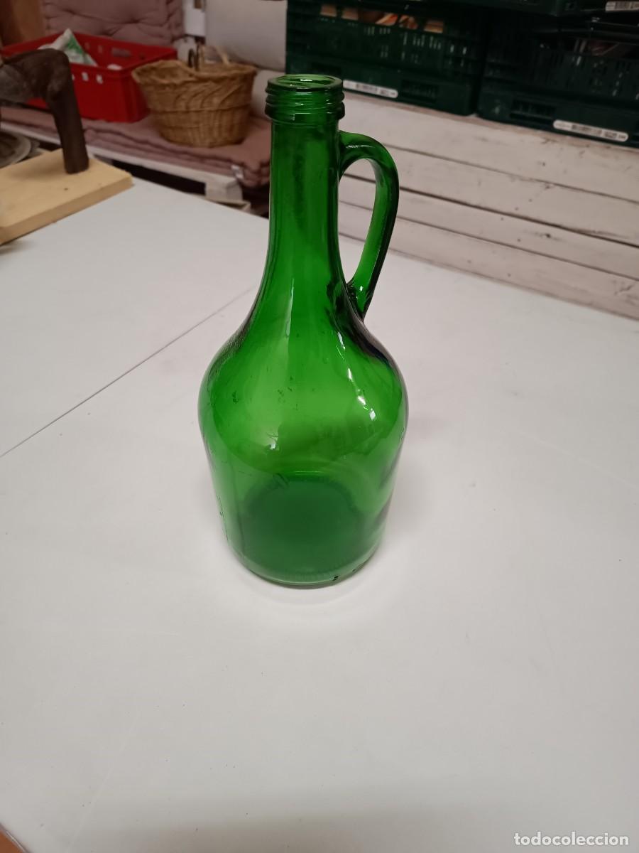 Botellas antiguas: Botella tipo garrafa - Foto 1