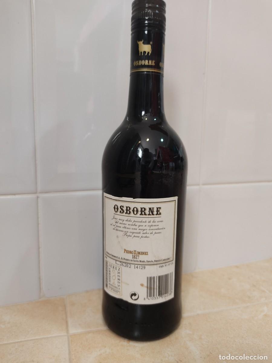 Botellas antiguas: Botella de vino Osborne - Foto 2