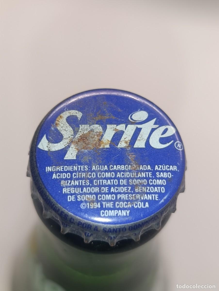 Botellas antiguas: Antigua botella de sprite llena sin abrir - Foto 3