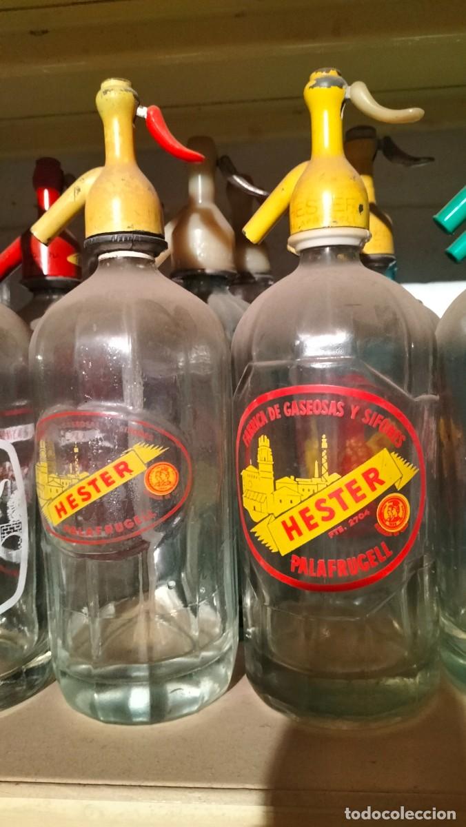 Botellas antiguas: Sif&oacute;n Hester (Palafruguell) - Foto 2