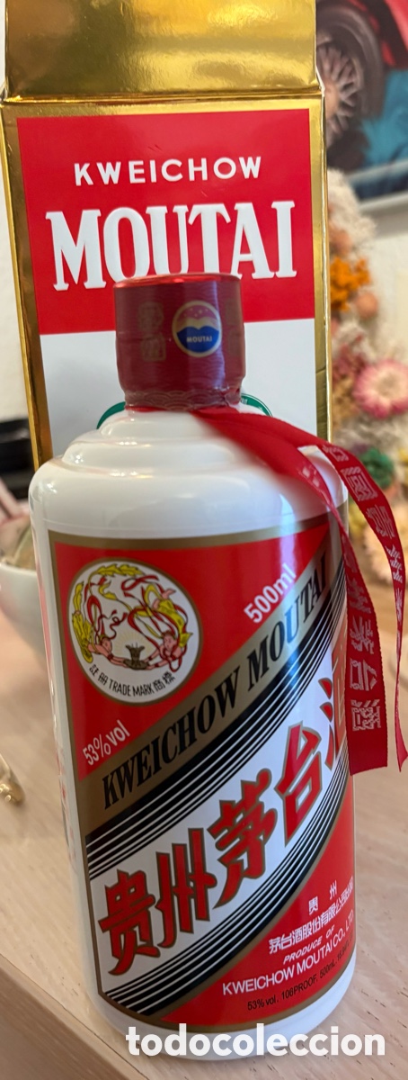 Botellas antiguas: Licor Kweichow Moutai - Foto 8