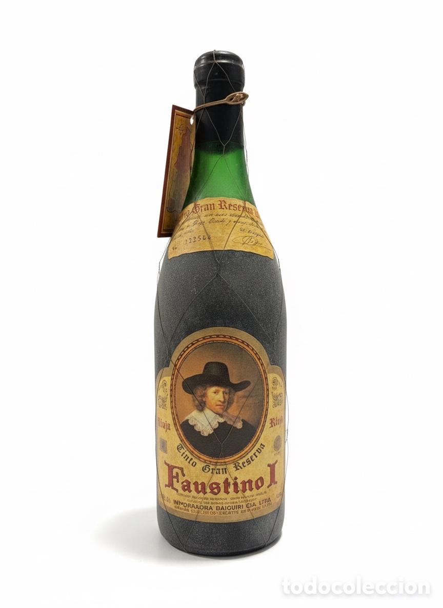 Botellas antiguas: Botella Gran Reserva Faustino I 1975 - Foto 1