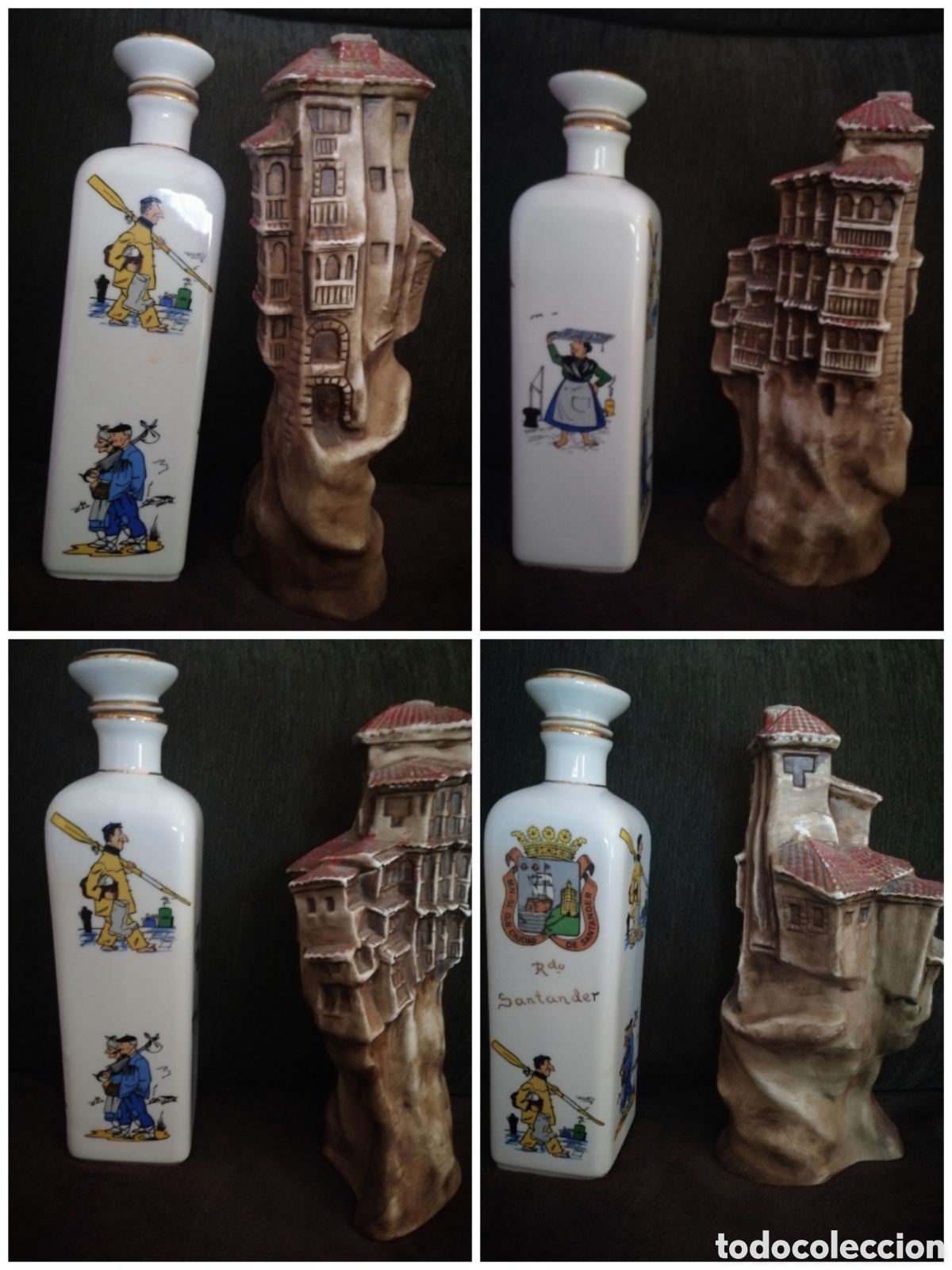 Botellas antiguas: Lote botellas colecci&oacute;n - Foto 2