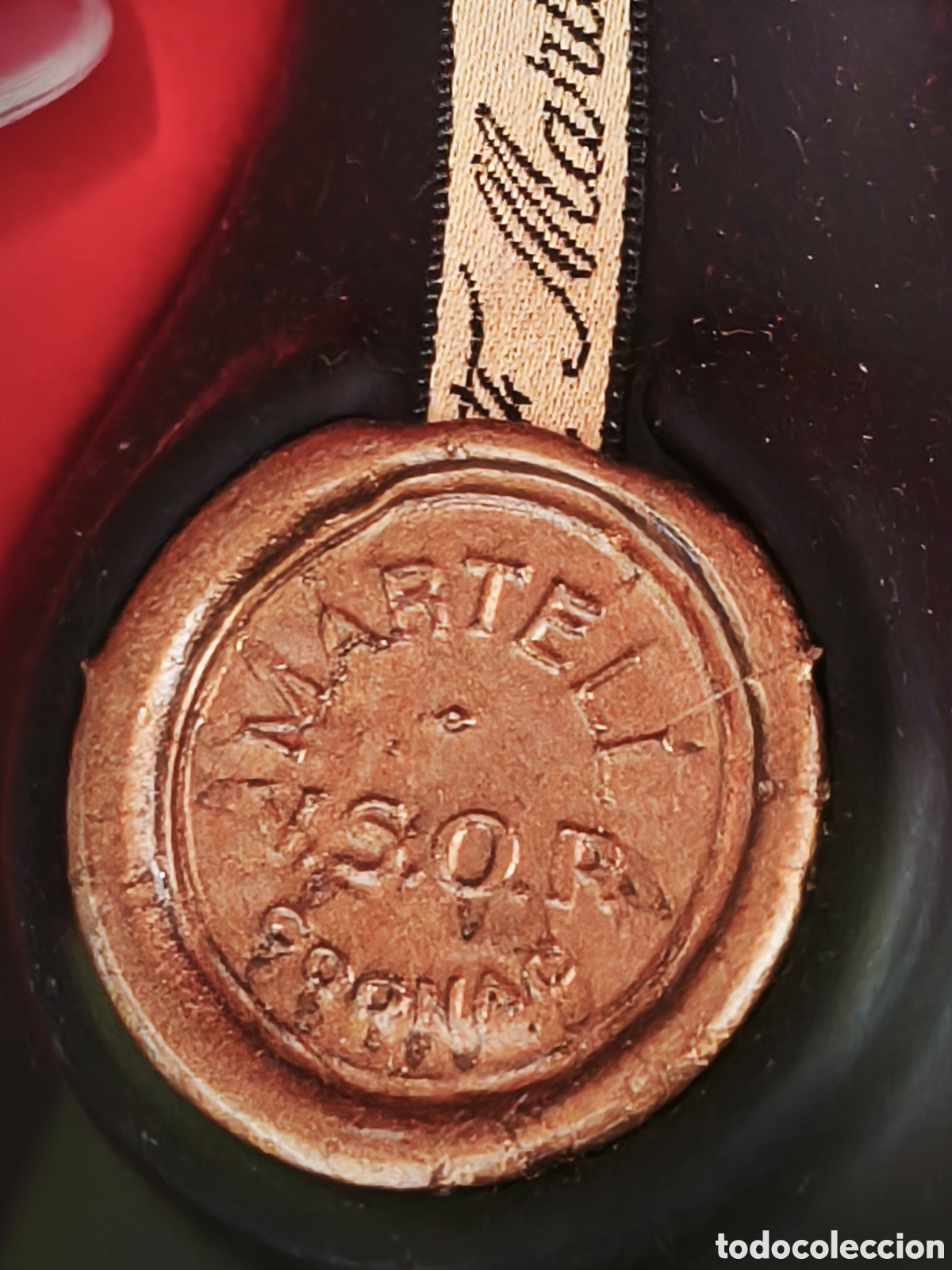 Botellas antiguas: Martell V.S.O.P Medaillon - Foto 3