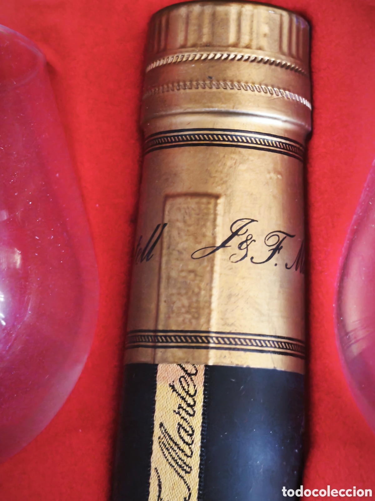 Botellas antiguas: Martell V.S.O.P Medaillon - Foto 4