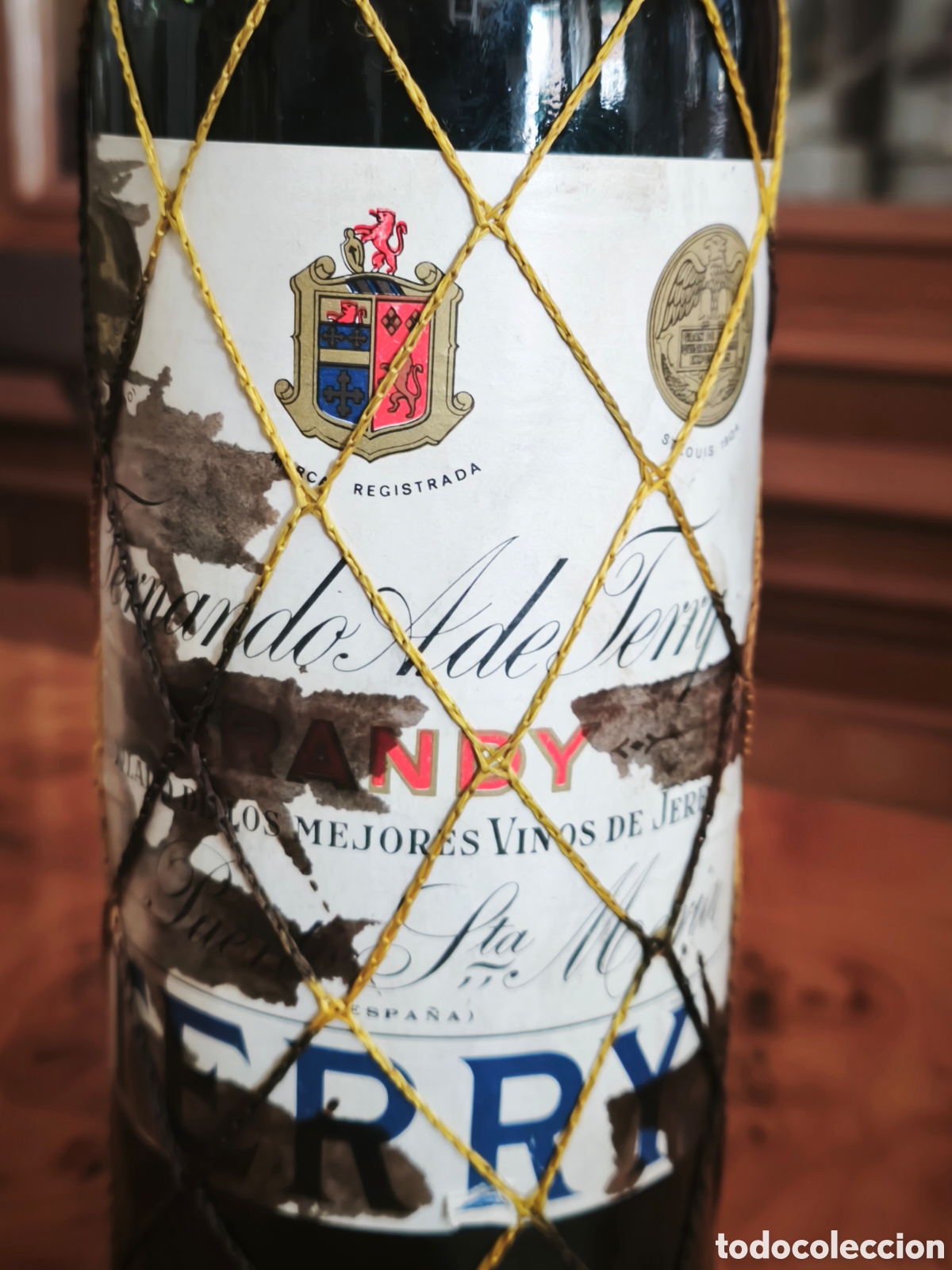Botellas antiguas: Brandy Terry Centenario - Foto 5