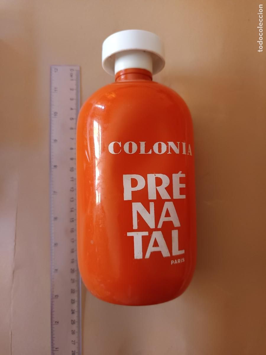 Botellas antiguas: PRENATAL PARIS COLONIA - Foto 4