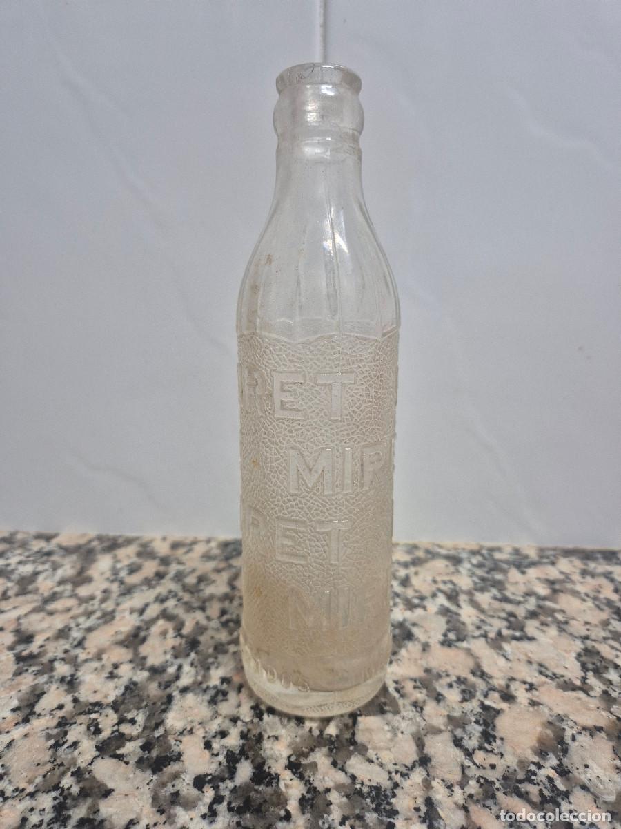 Botellas antiguas: ANTIGUA BOTELLA REFRESCO PALMA DE MALLORCA,LETRAS EN RELIEVE.