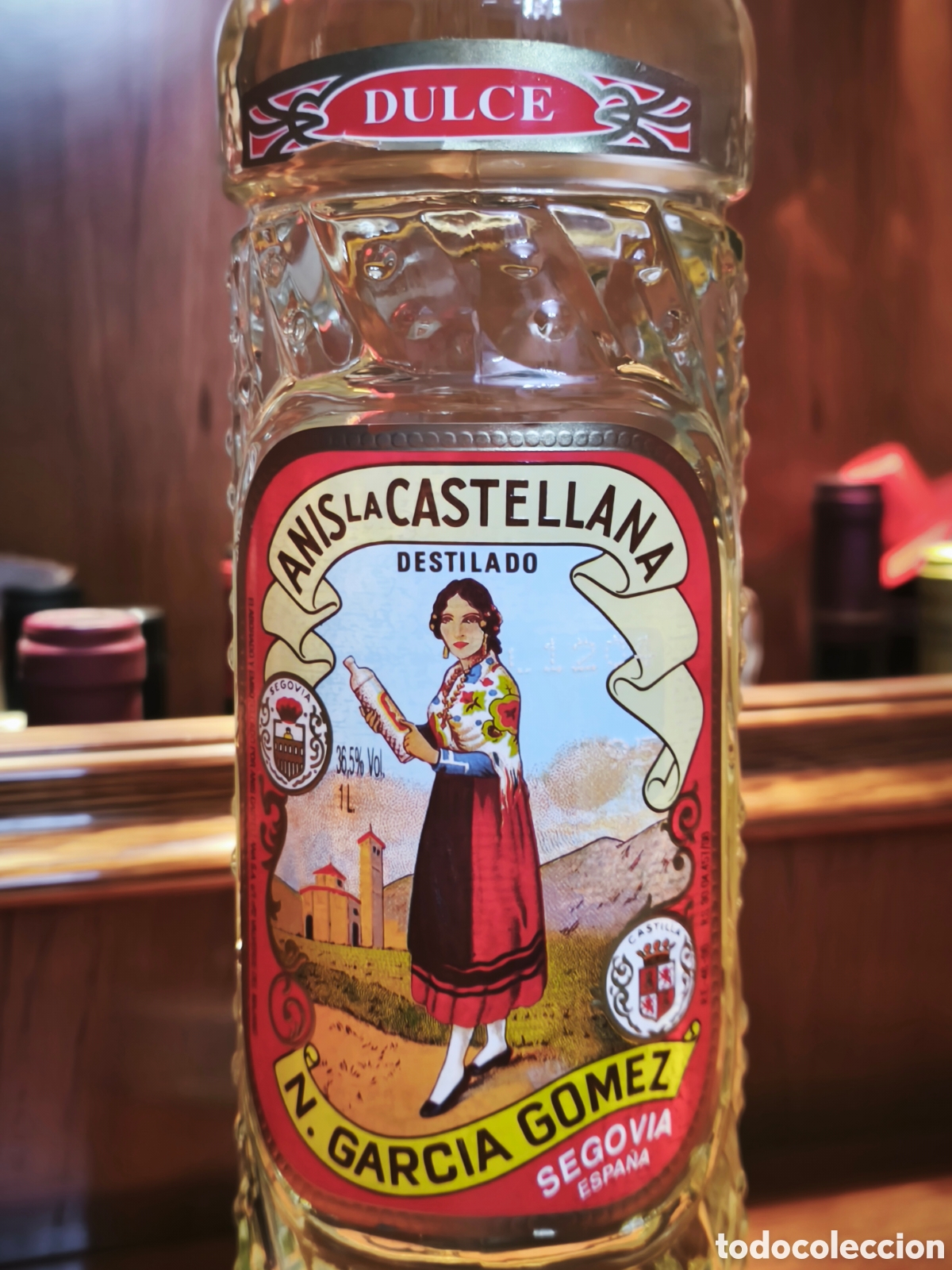 Botellas antiguas: An&iacute;s la castellana dulce - Foto 2