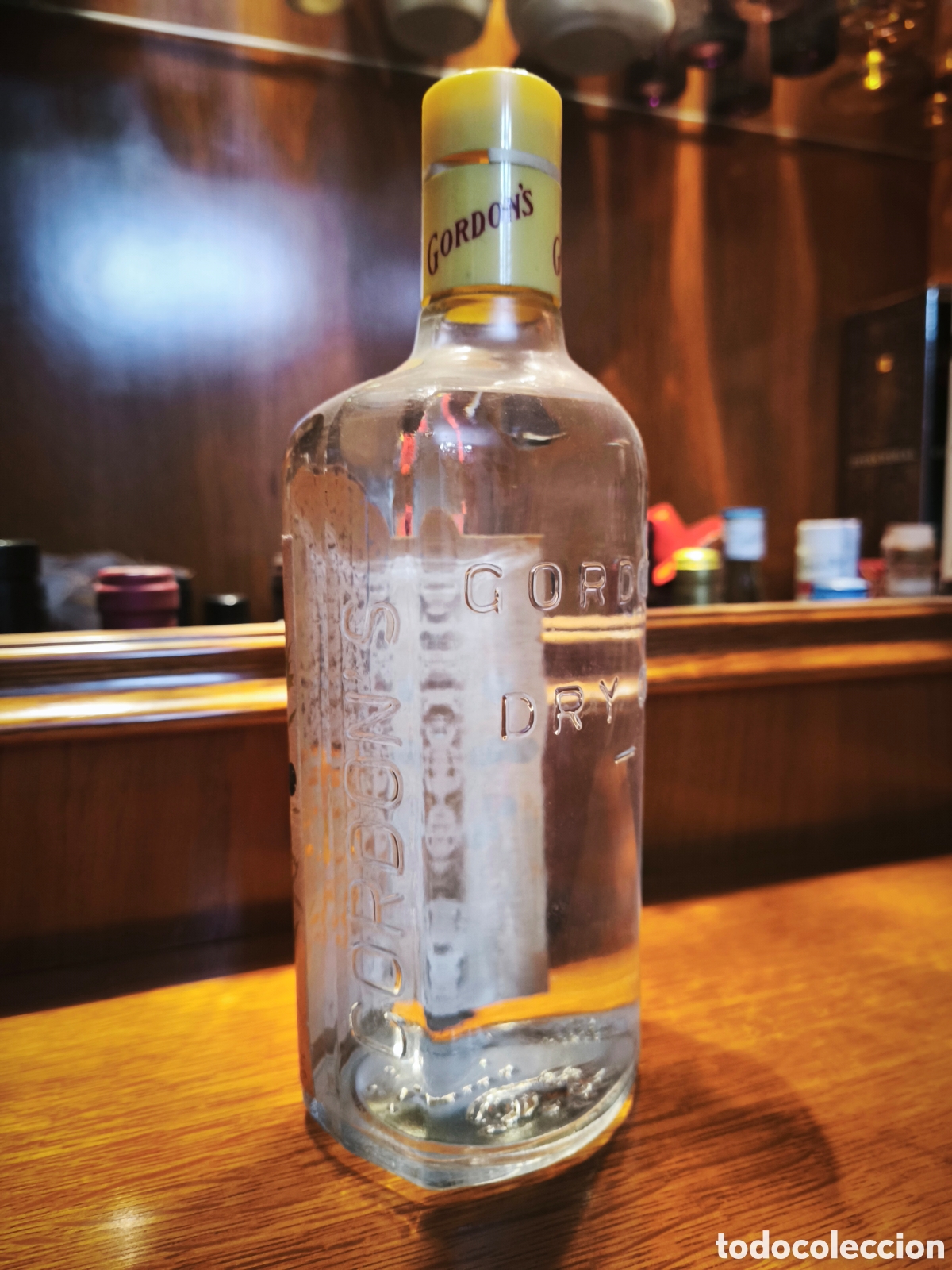 Botellas antiguas: Gordons Distilled Dry Gyn - Foto 4