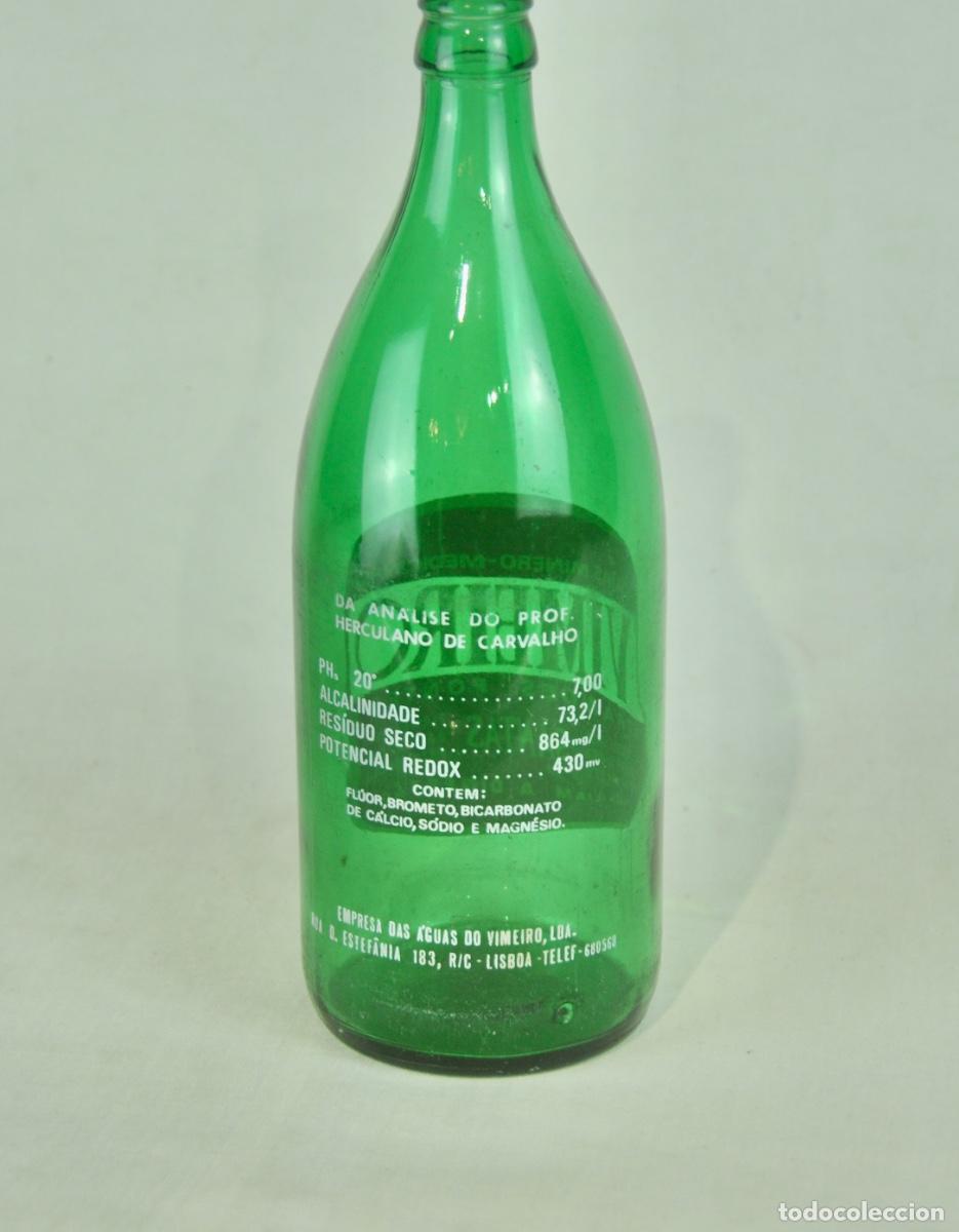 Botellas antiguas: Botella de agua Vimeiro 1 litro - Foto 4