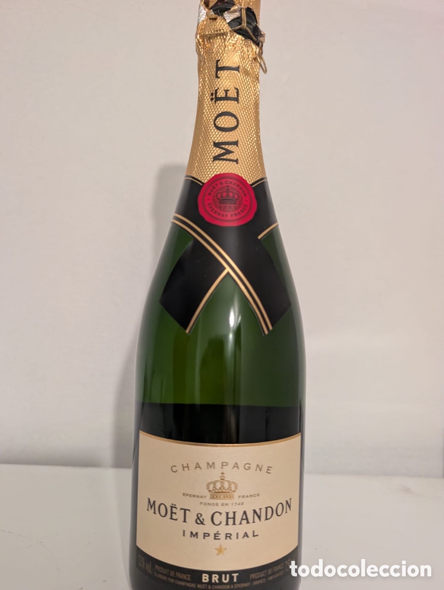 Botellas antiguas: Mo&euml;t & Chandon Brut Imp&eacute;rial Champagne 750 ml - Con Caja Original