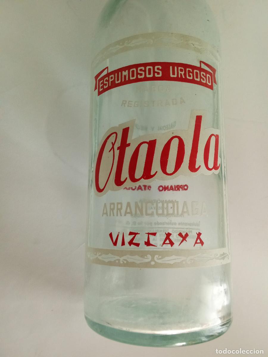 Botellas antiguas: Espumosos Urgoso Cipriano Otaola Arrancudiaga Vizcaya 1974