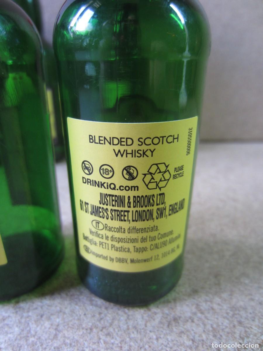 Botellas antiguas: Lote 6 Botellines Mini JB de Plastico - Foto 6