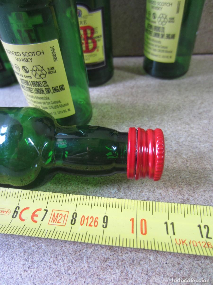 Botellas antiguas: Lote 6 Botellines Mini JB de Plastico - Foto 9