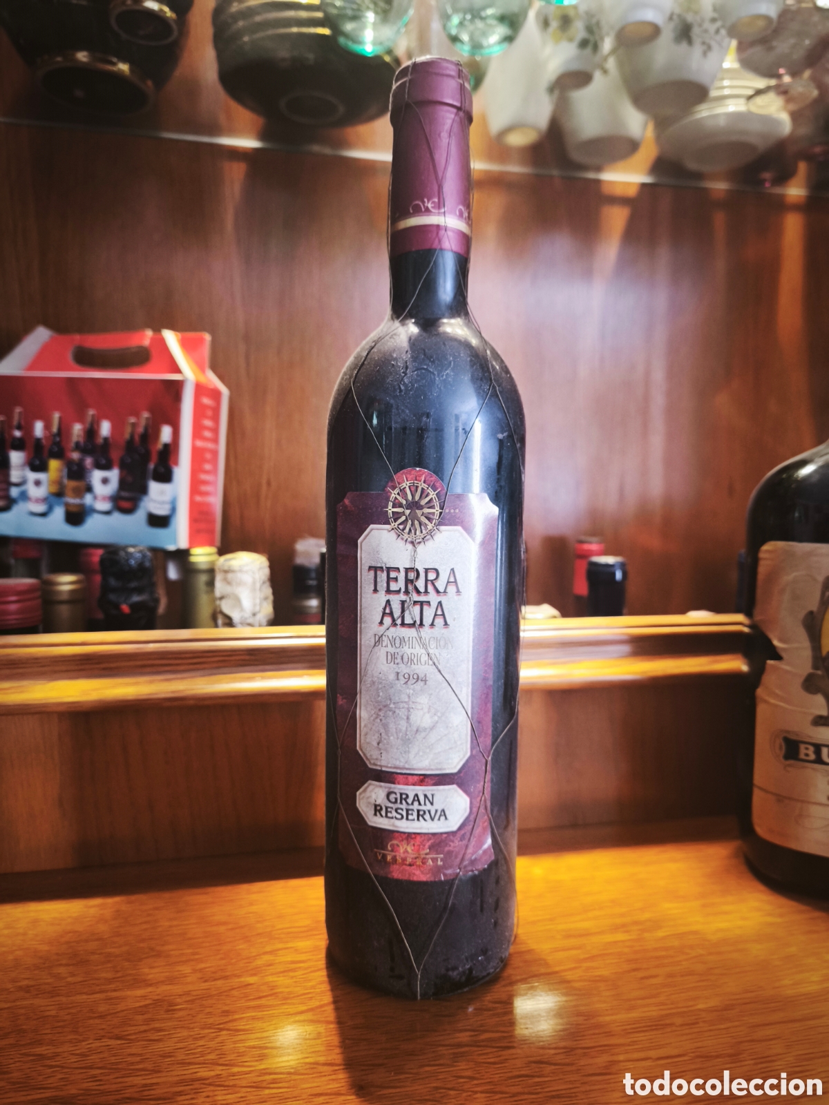 Botellas antiguas: Vino Vespral Gran Reserva 1994