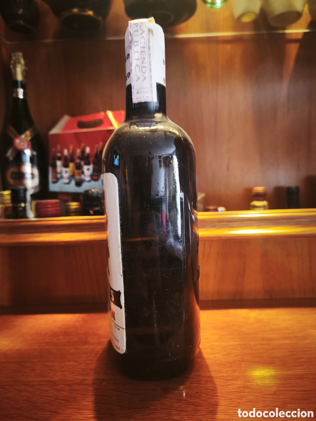 Botellas antiguas: Botella de Burdons Dry Gin - Foto 3
