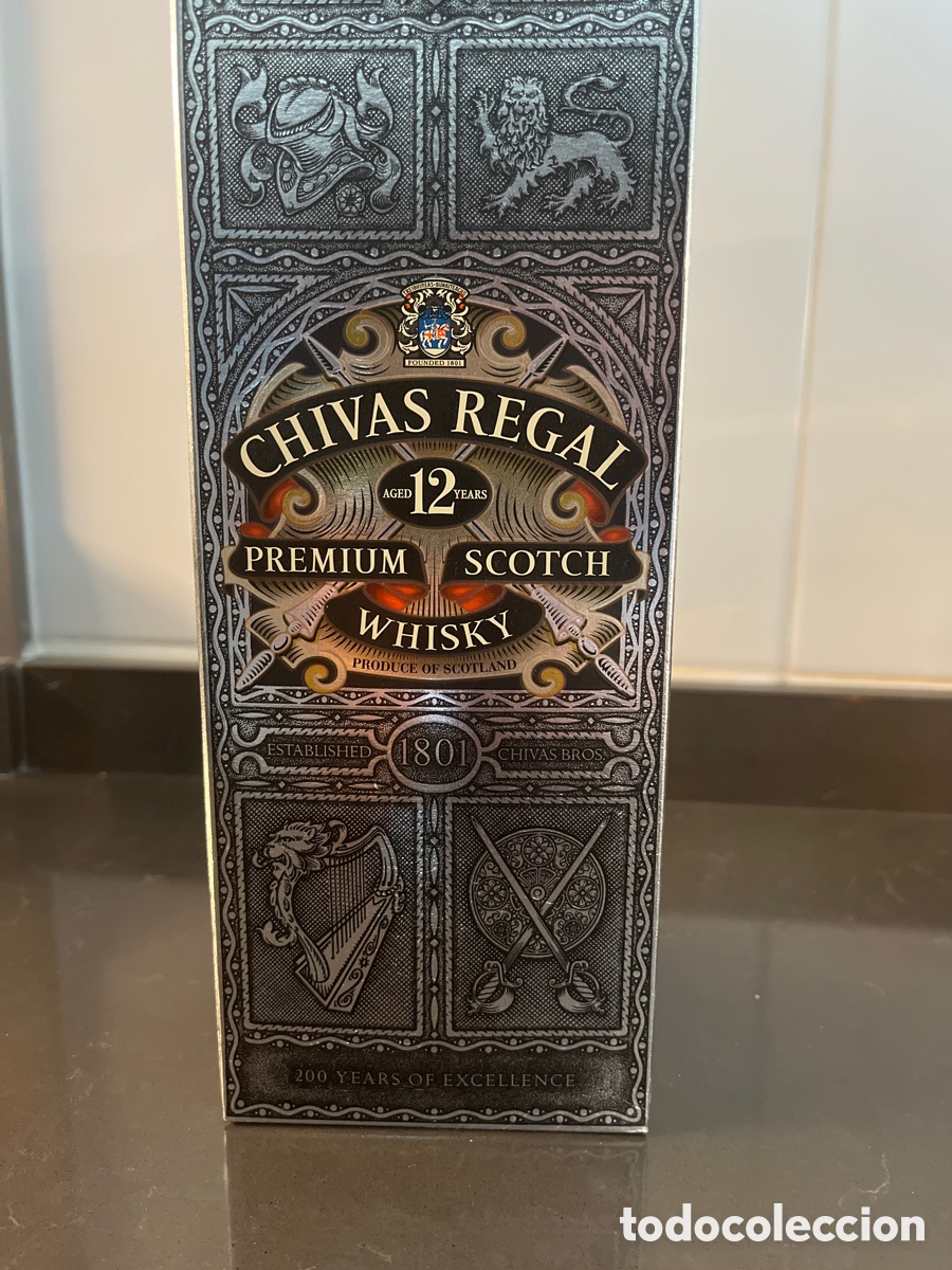 Botellas antiguas: Chivas Regal de los 90 - Foto 8