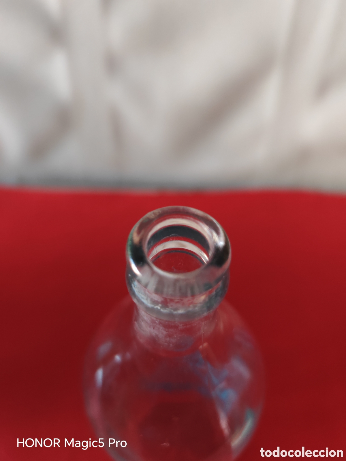 Botellas antiguas: Antigua botella de leche EL PRADO - Foto 5
