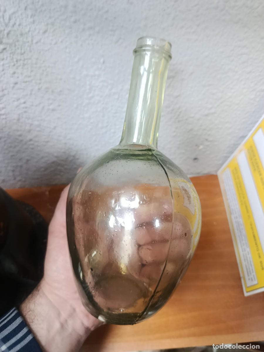 Botellas antiguas: Botella-damajuana.Principios siglo XX