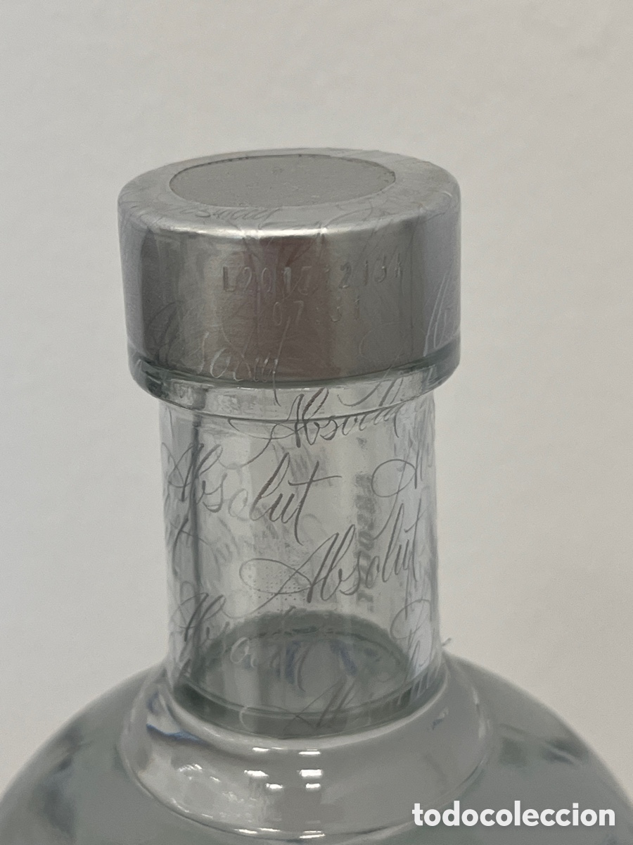 Botellas antiguas: Vodka Absolut edici&oacute;n limitada India V2 - Foto 2