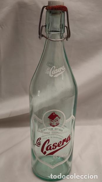 Botellas antiguas: ANTIGUA BOTELLA DE GASEOSA LA CASERA