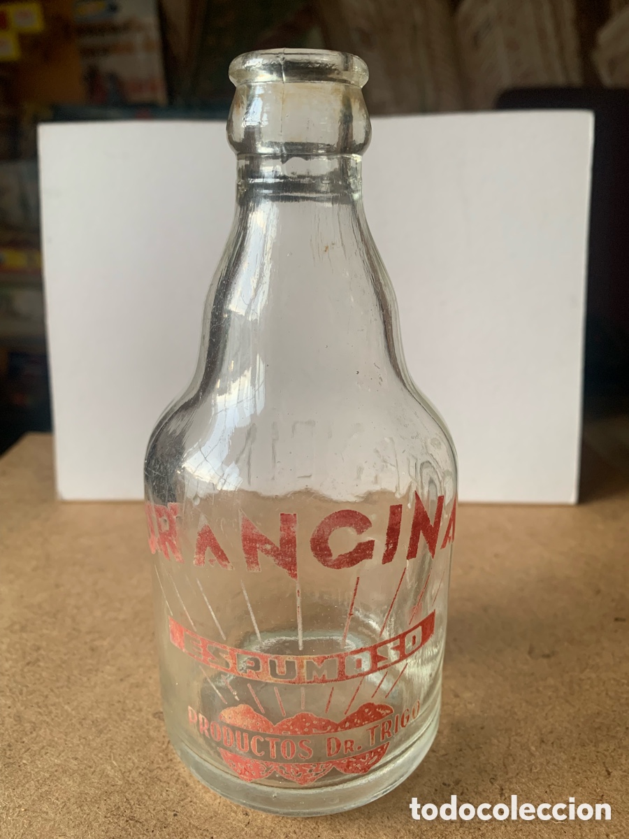 Botellas antiguas: BOTELLA DE ESPUMOSO ORANGINA.
