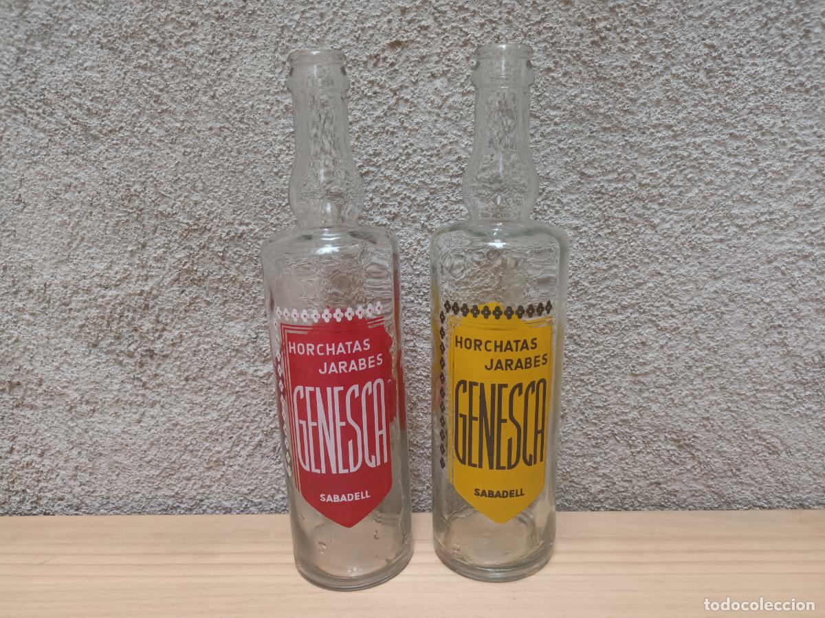 Botellas antiguas: BOTELLA HORCHATA GENESCA SABADELL