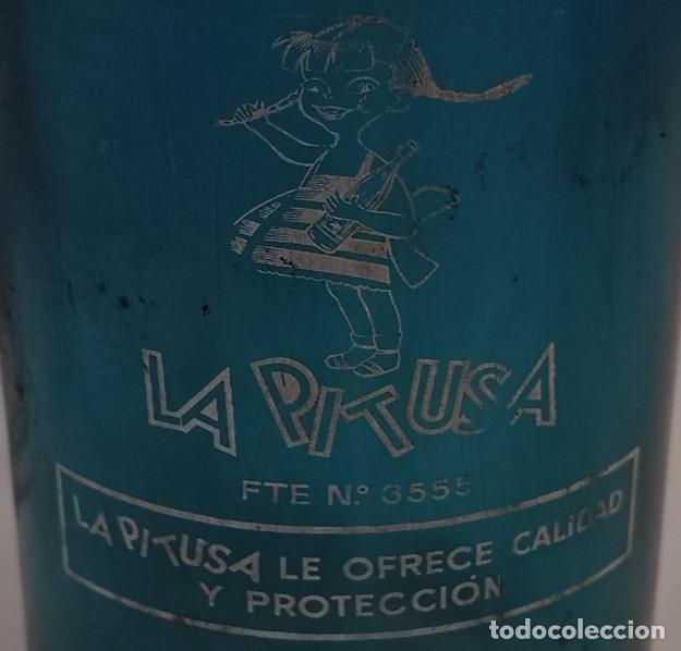 Botellas antiguas: ANTIGUA BOTELLA, SIFON DE LA PITUSA, 2&ordf; - Foto 2