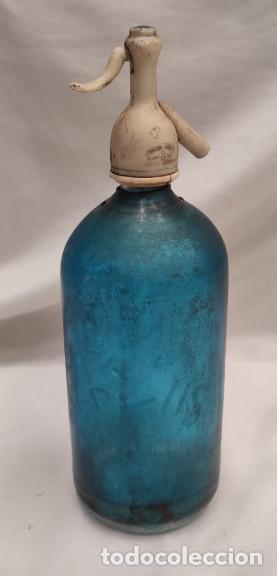 Botellas antiguas: ANTIGUA BOTELLA, SIFON DE LA PITUSA, 2&ordf; - Foto 3