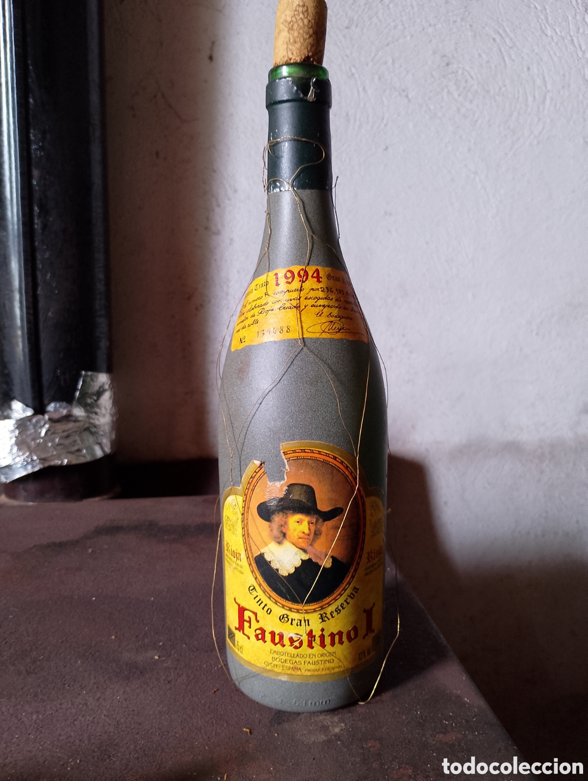 Botellas antiguas: Botella Faustino I 1994 tinto gran reserva