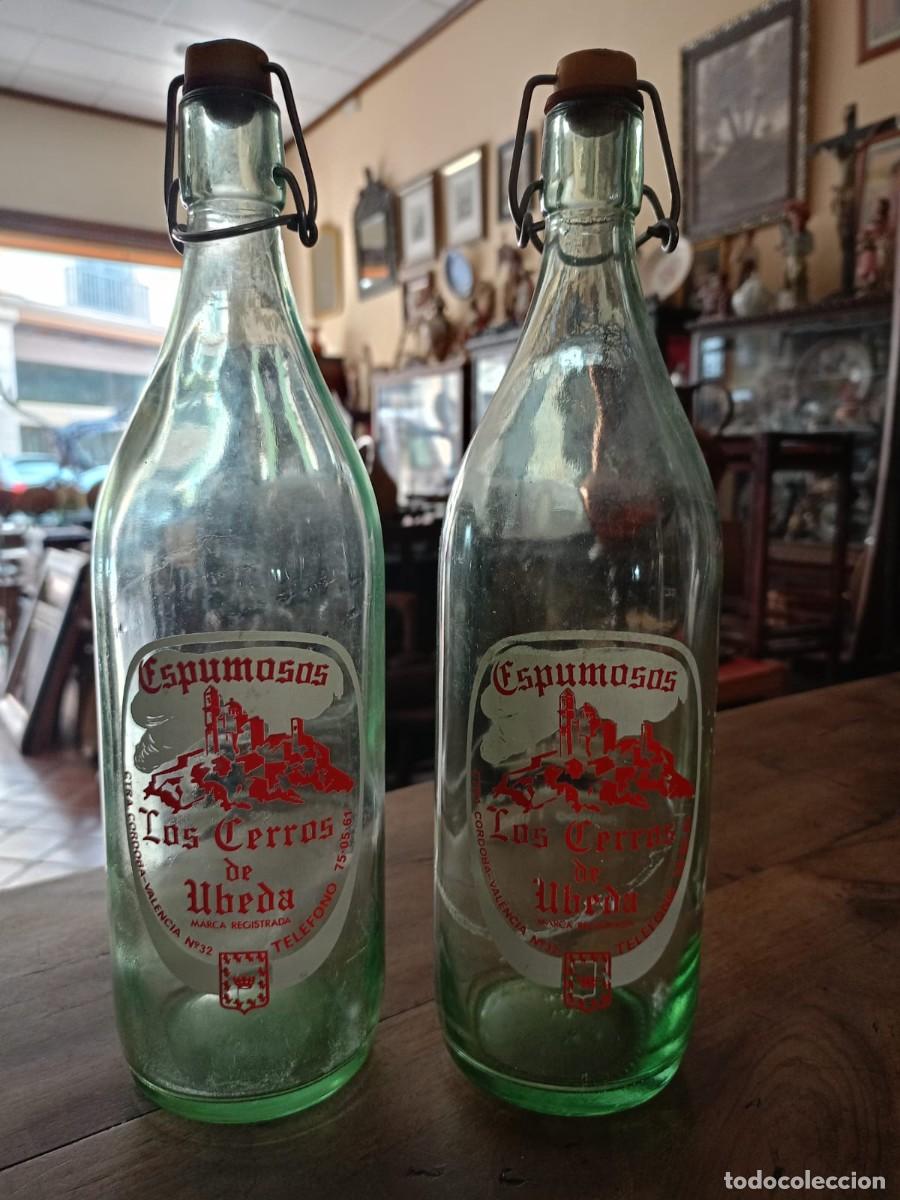 Botellas antiguas: Botellas de gaseosa, Los cerros de &Uacute;beda